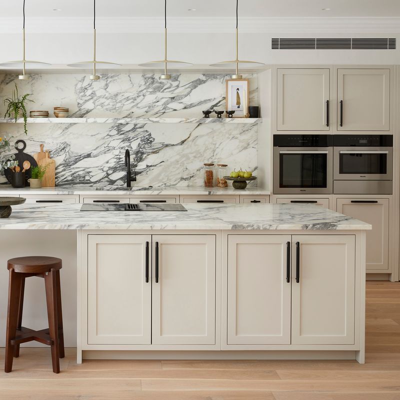 All-White Kitchens