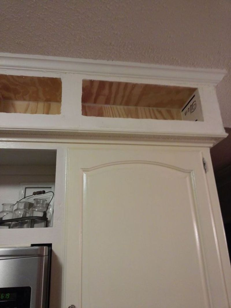 Soffits Above Kitchen Cabinets Collapse