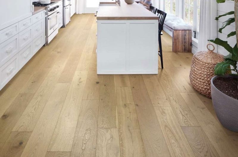 Bleached White Oak Planks