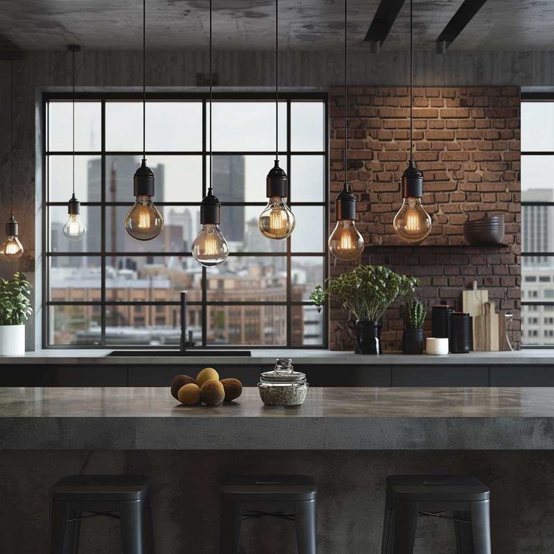 Replace Traditional Lighting with Industrial Fixtures