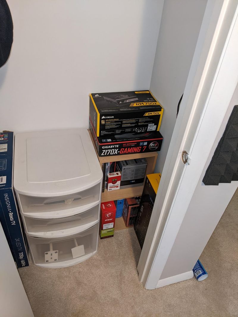 Empty Boxes From Electronics