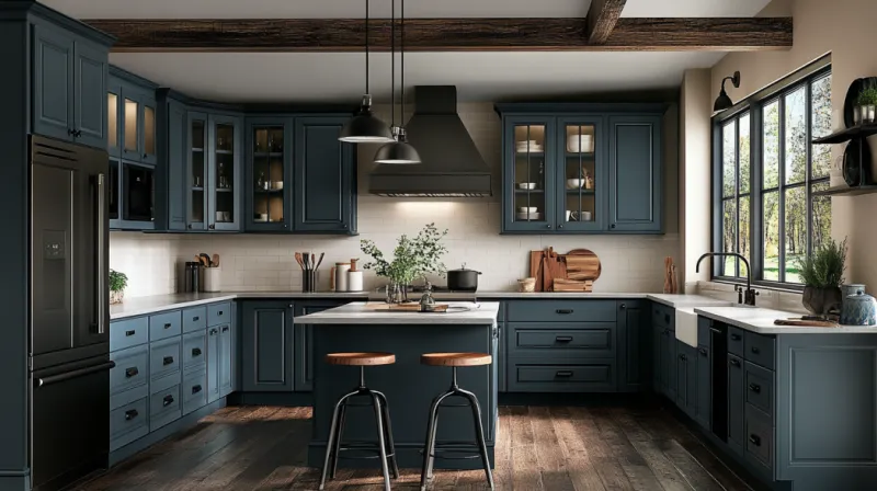 Charcoal Blue