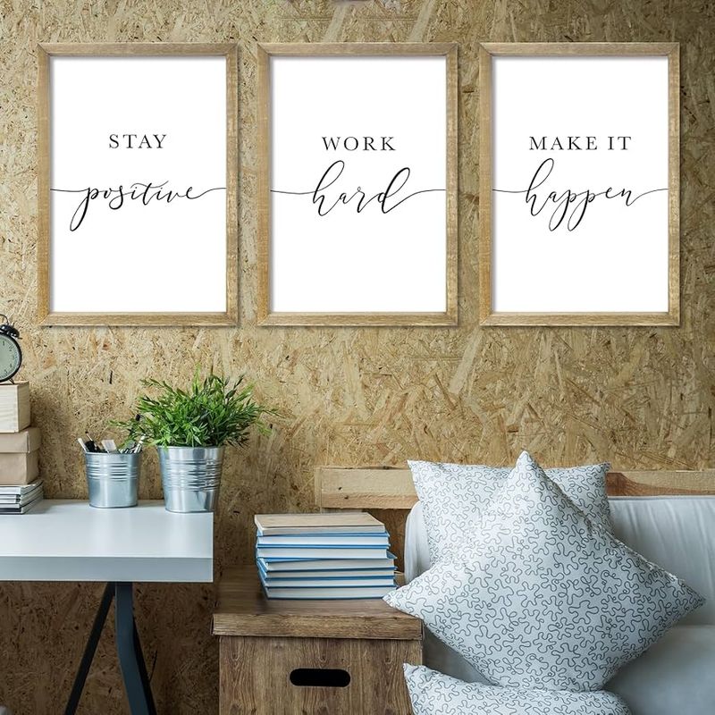 Inspirational Word Art Signs