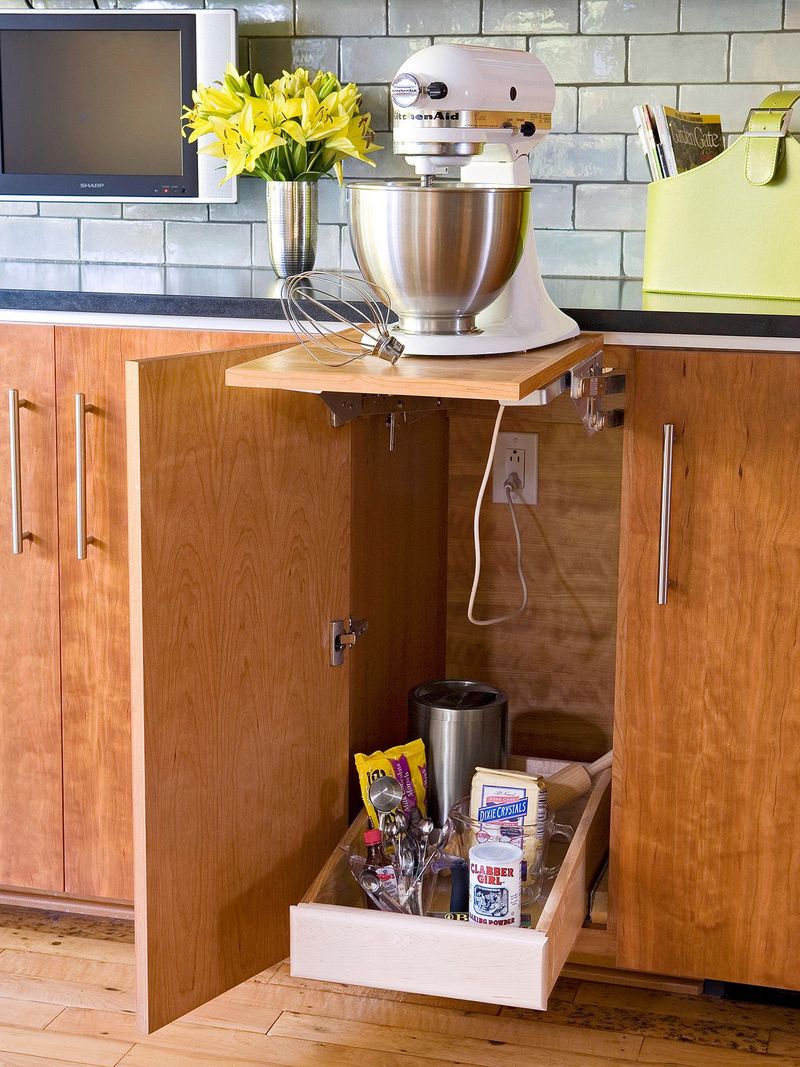Slide-Out Baking Station