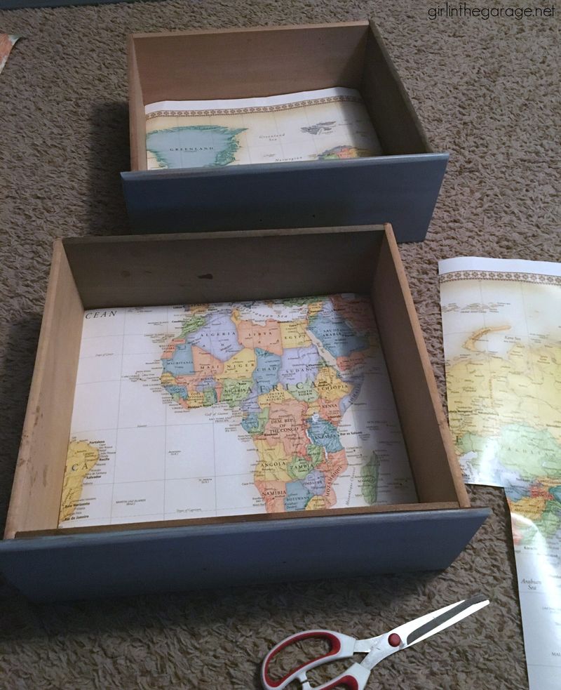 Map Drawer Liners