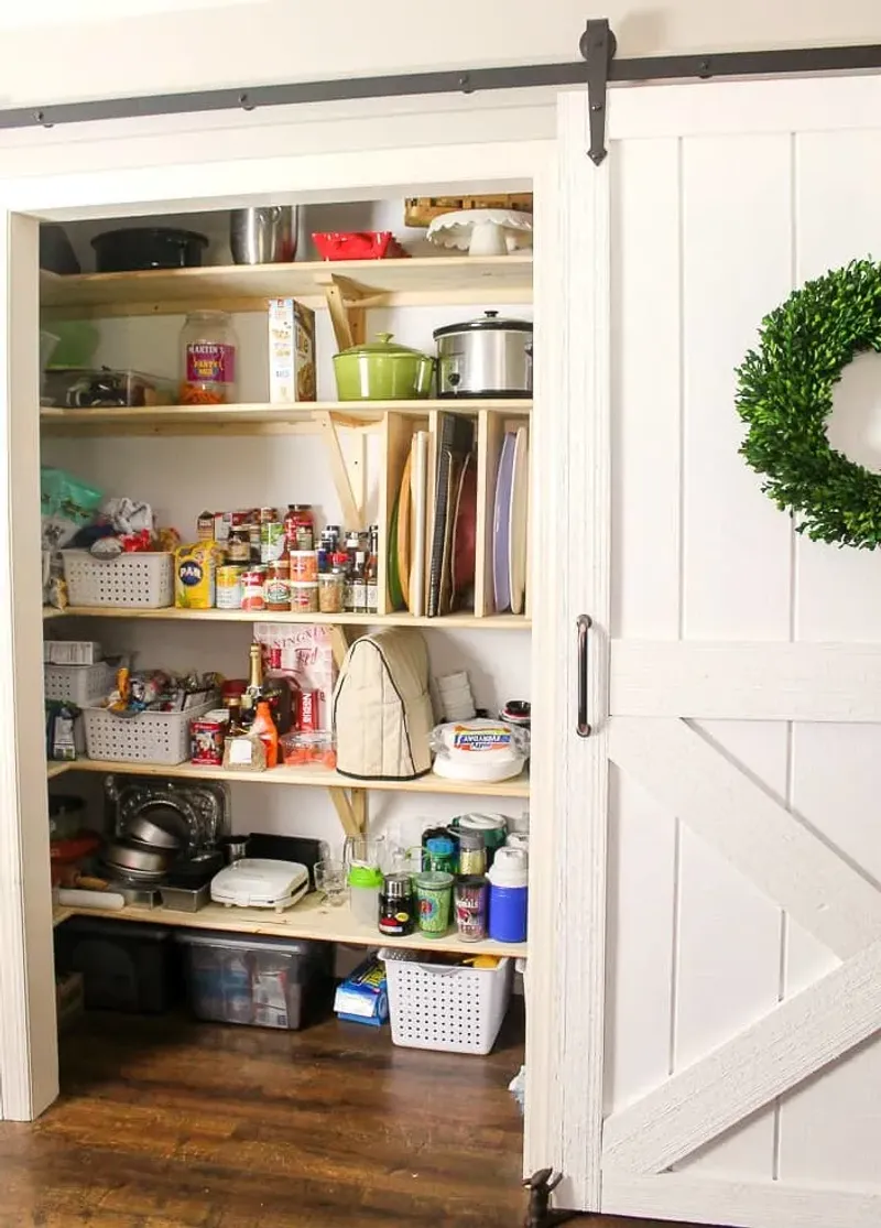 Barn Doors for Pantries