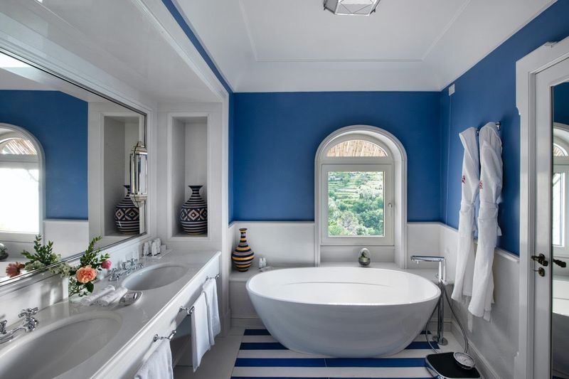 Azure Blue Accents
