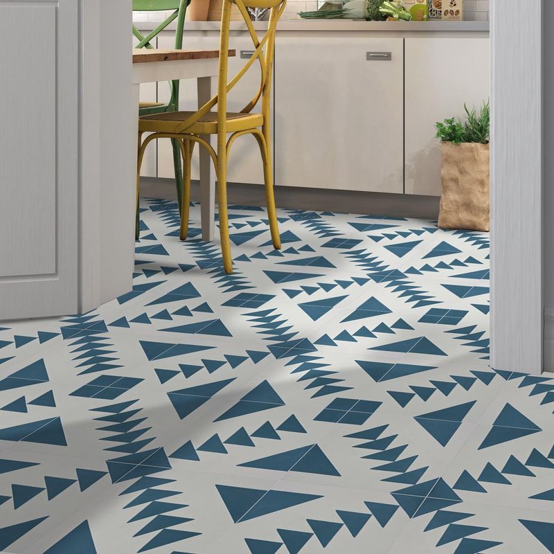 Patterned Floor Tiles