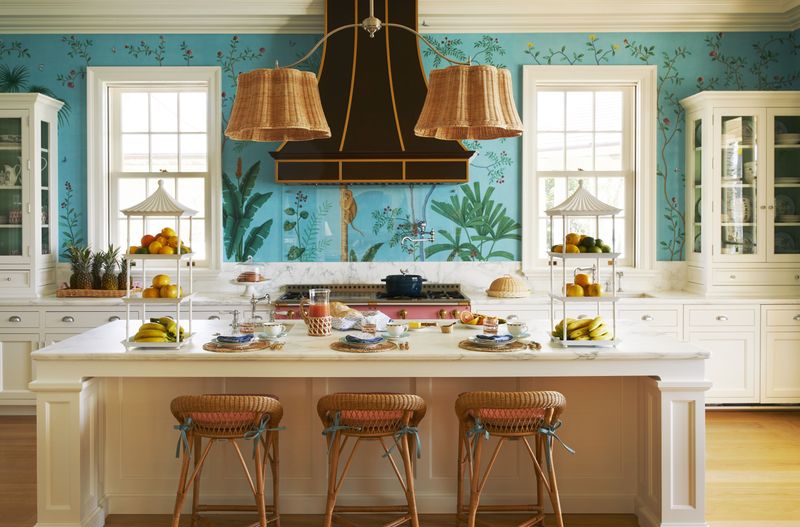 Wall Treatments Beyond Backsplashes