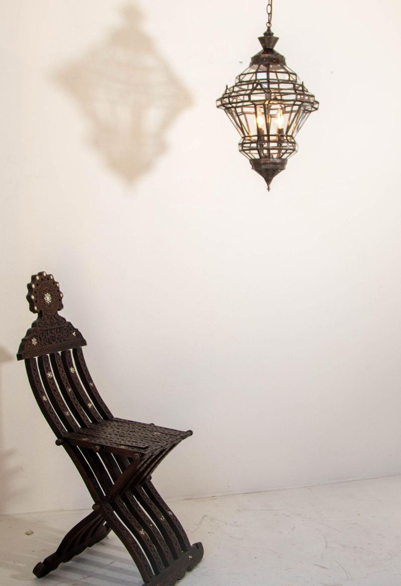 Moorish Lanterns Casting Mysterious Shadows