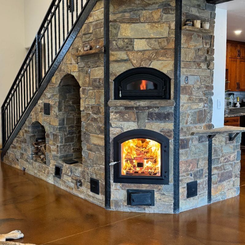 Wood-Burning Oven or Fireplace