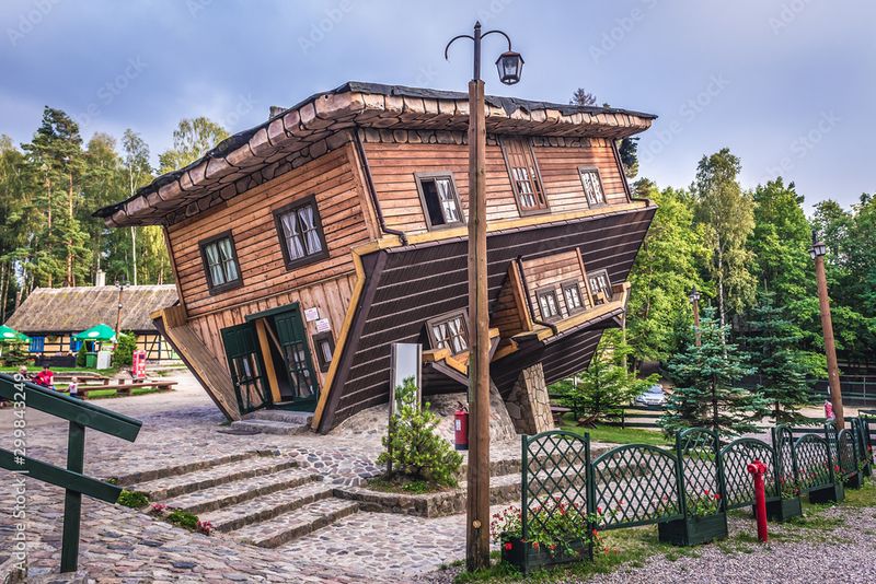 The Upside Down House (Szymbark, Poland)