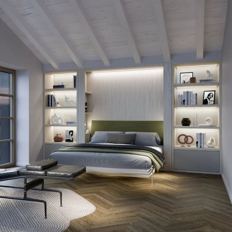 Bookshelf Bed Combo