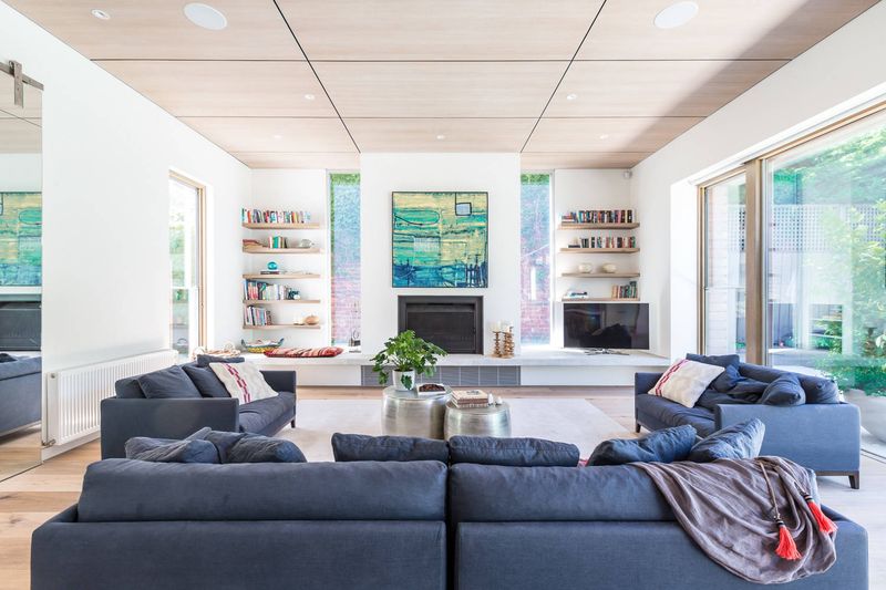 Furniture Arranged For Photos, Not Conversation