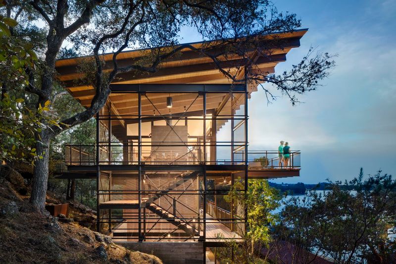 The Glass Treehouse in Fayetteville, Arkansas