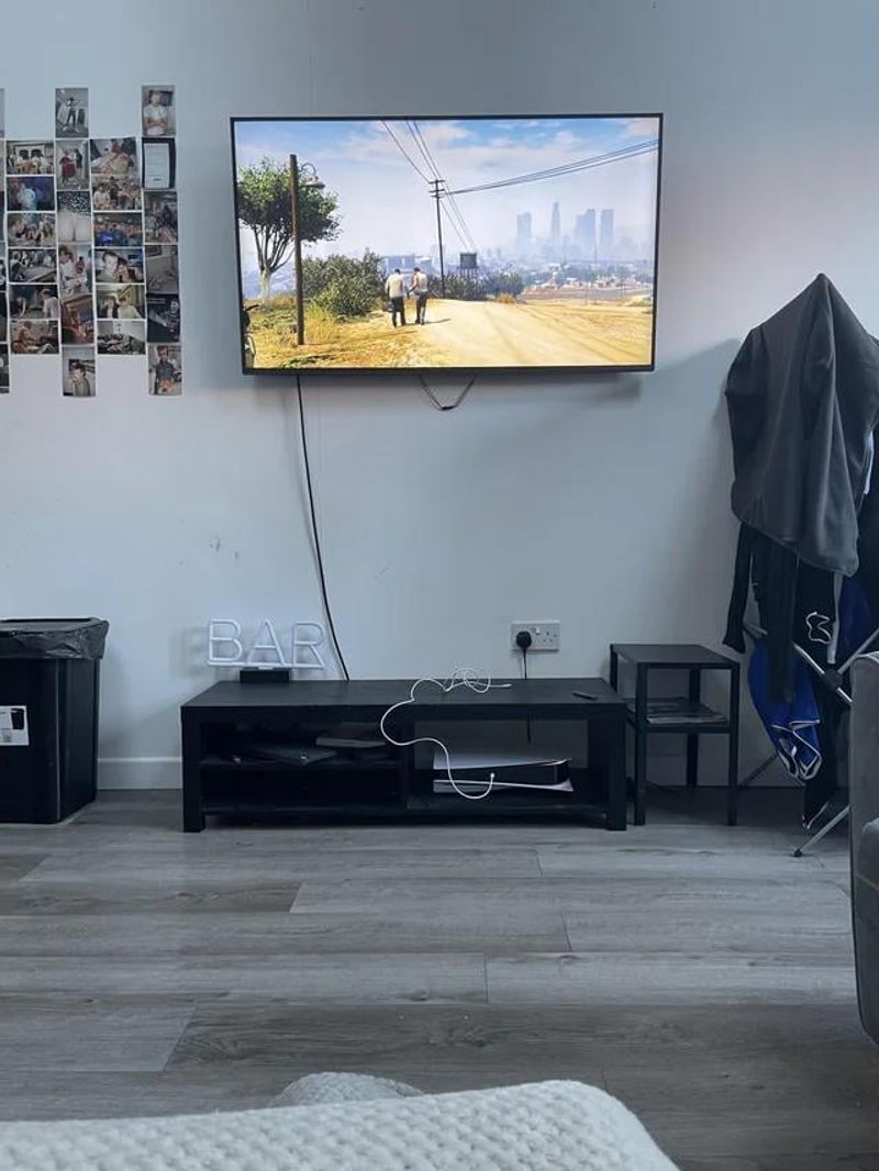 Exposed Television Wires