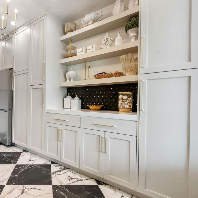 Butler's Pantries With Hidden Dumbwaiters