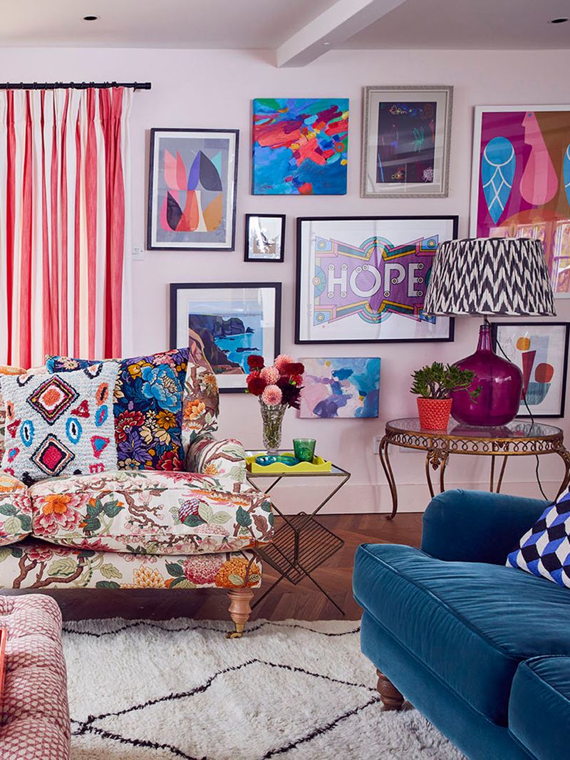 Crooked Gallery Wall: Bohemian Art Salon