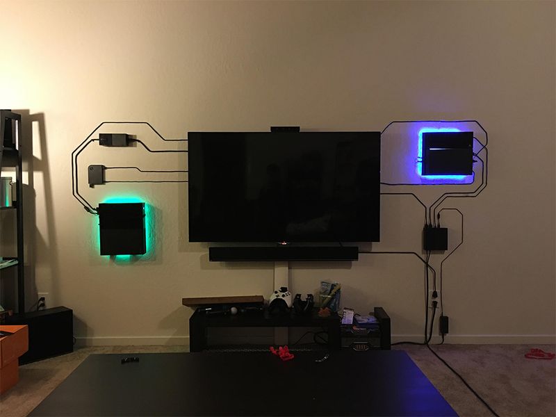 Disguise TV Wires with Cord Covers