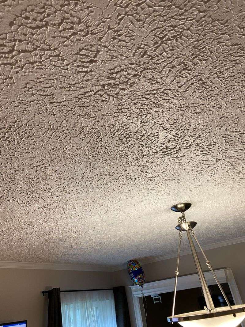 Popcorn Ceilings Should Stay Buried