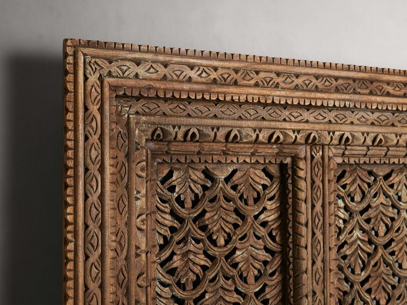 Carved Wood Paneling