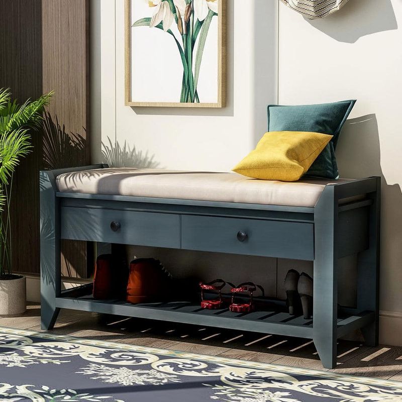Bench With Hidden Storage