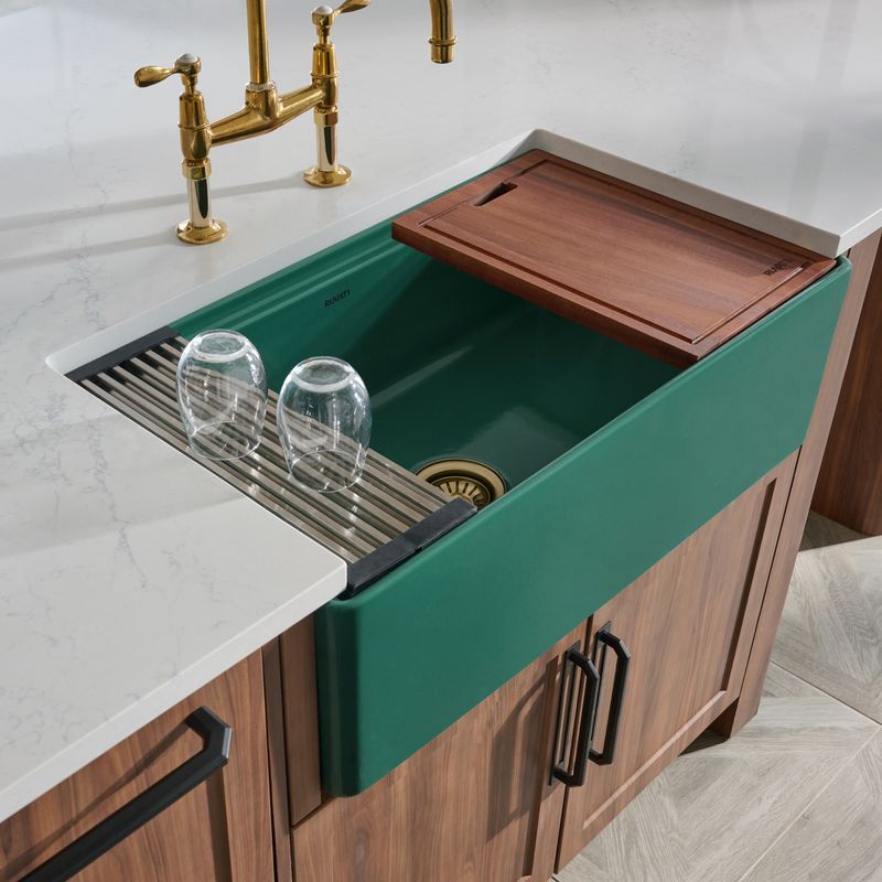 Farmhouse Sinks In Unexpected Colors