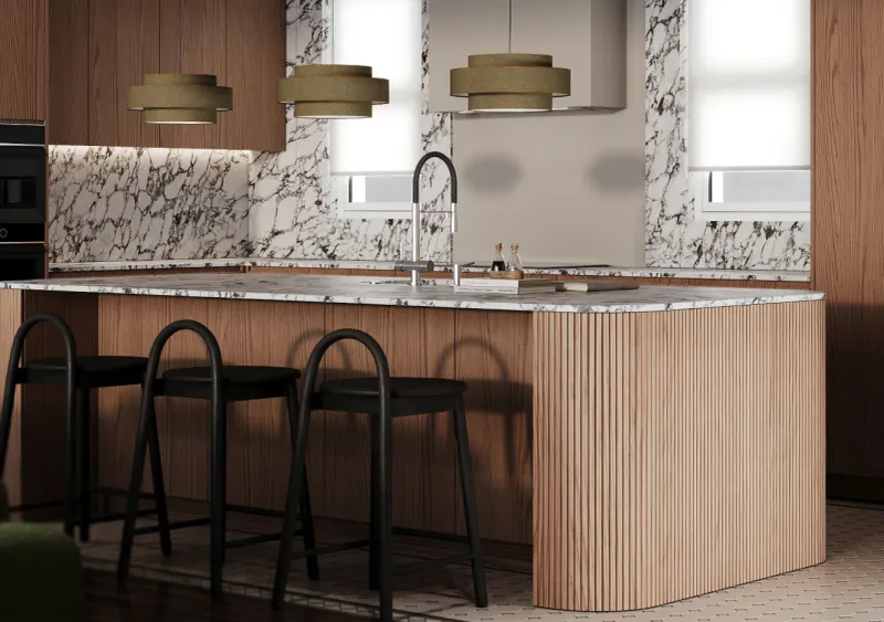 Fluted and Reeded Textures