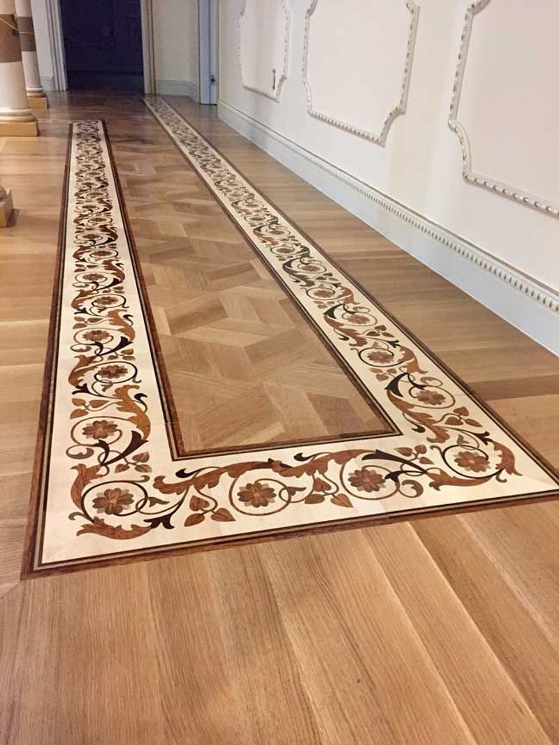 Incorporate Decorative Border Inlays