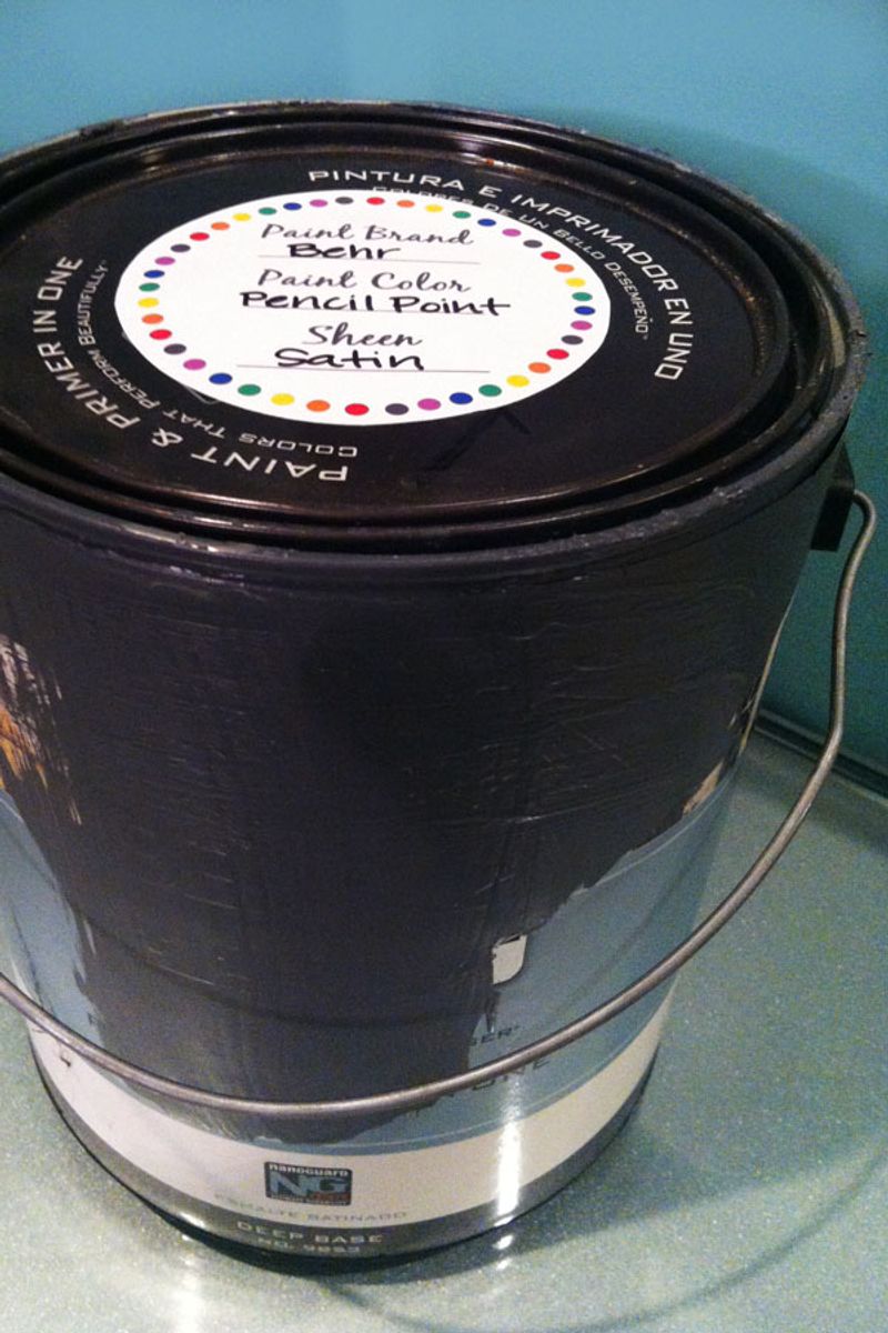 Store Leftover Paint Properly