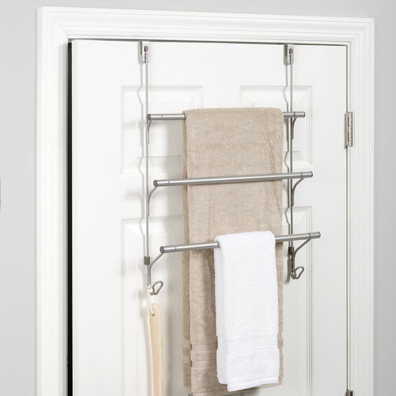 Door-Mounted Towel Rack