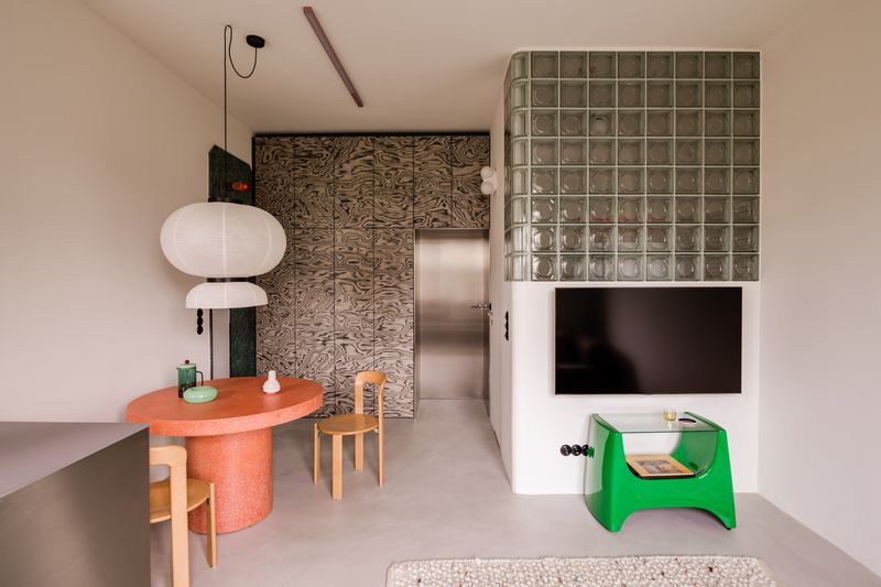 Glass Block Partitions
