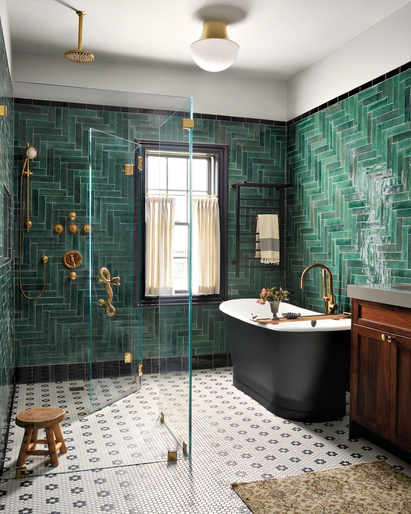 Fully Tiled Tiny Bathrooms