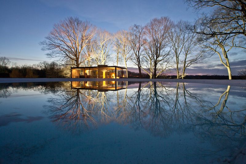 The Glass House by Philip Johnson