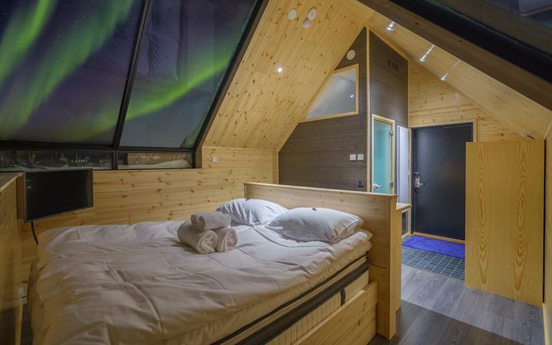 The Glass Cabin in Northern Ontario