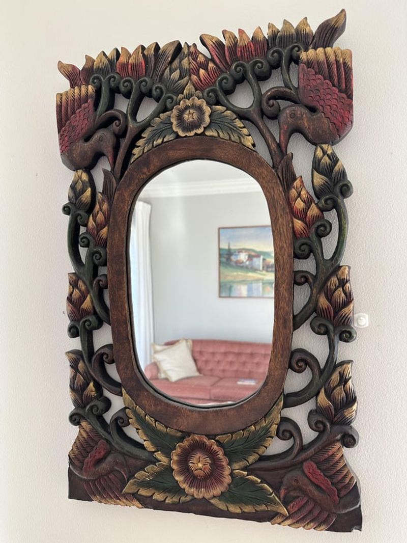 Carved Wooden Mirrors