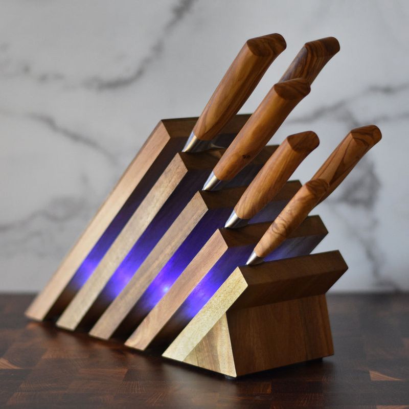 Illuminated Knife Blocks