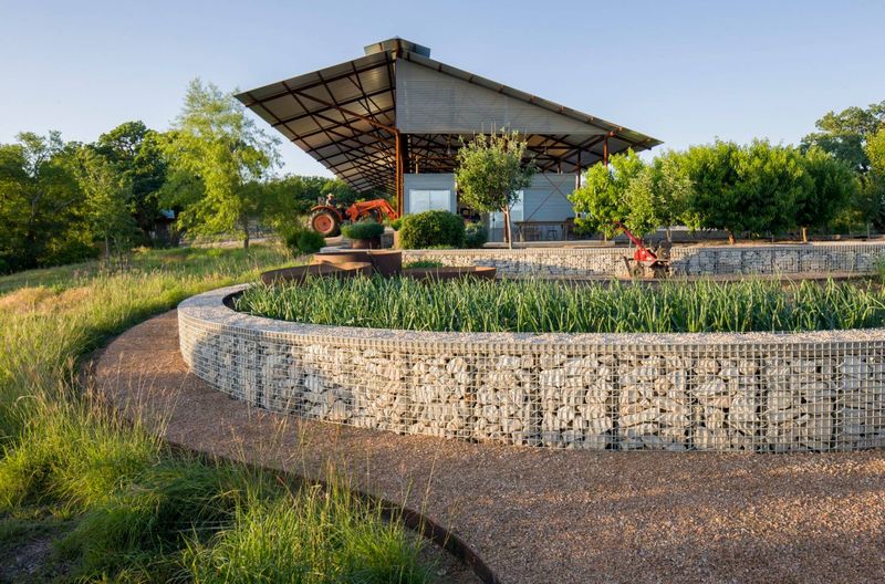 Gabion Mesh Walkway