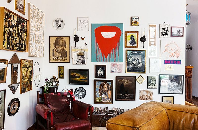 Offbeat Gallery Walls That Evolved Naturally