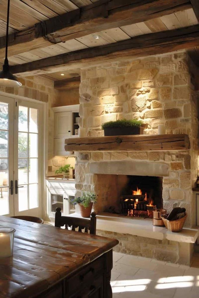 Integrated Hearth Cooking Areas