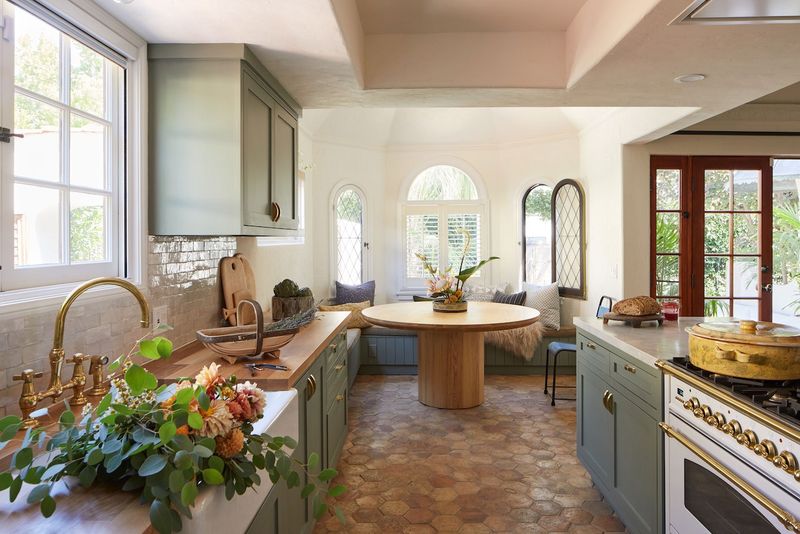 Reclaimed Brick Flooring