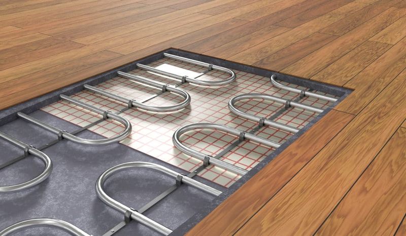 Radiant Heated Stone Flooring
