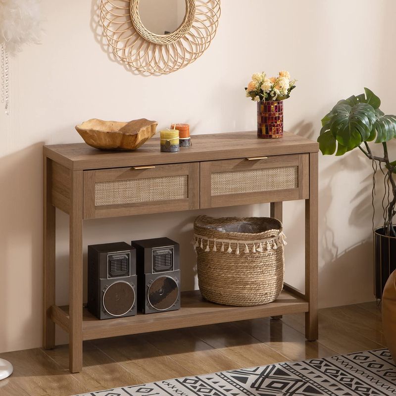 Rattan Console Tables