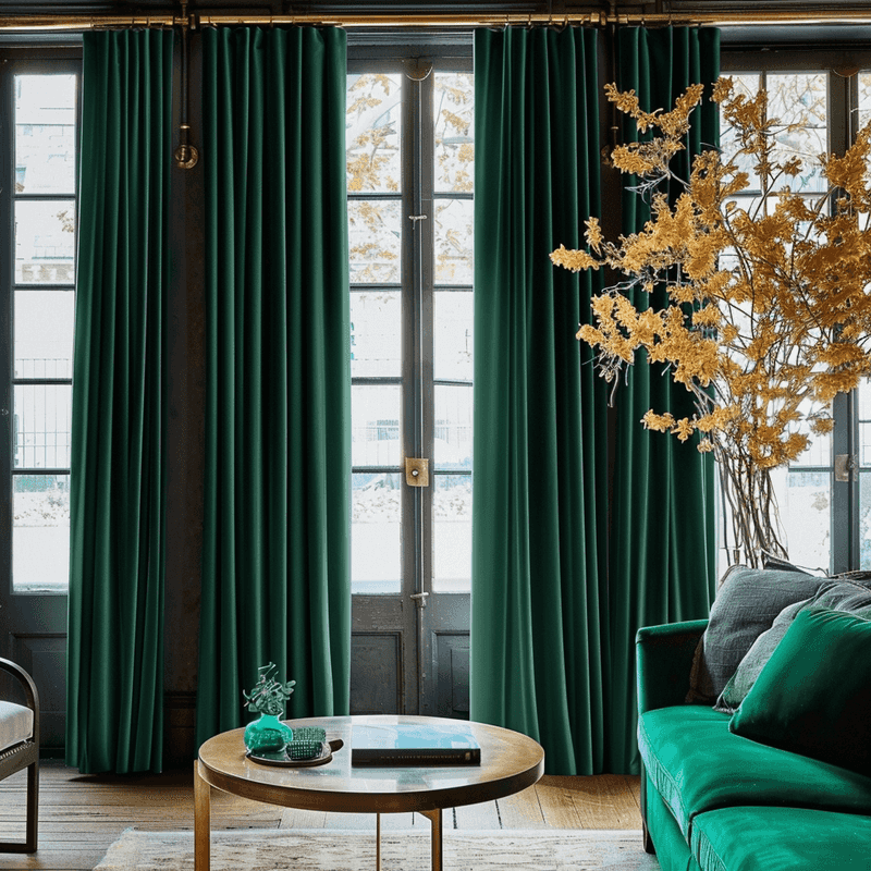 Heavy Velvet Curtains