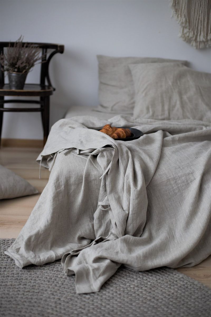 Linen Bedding for That Lived-In Look