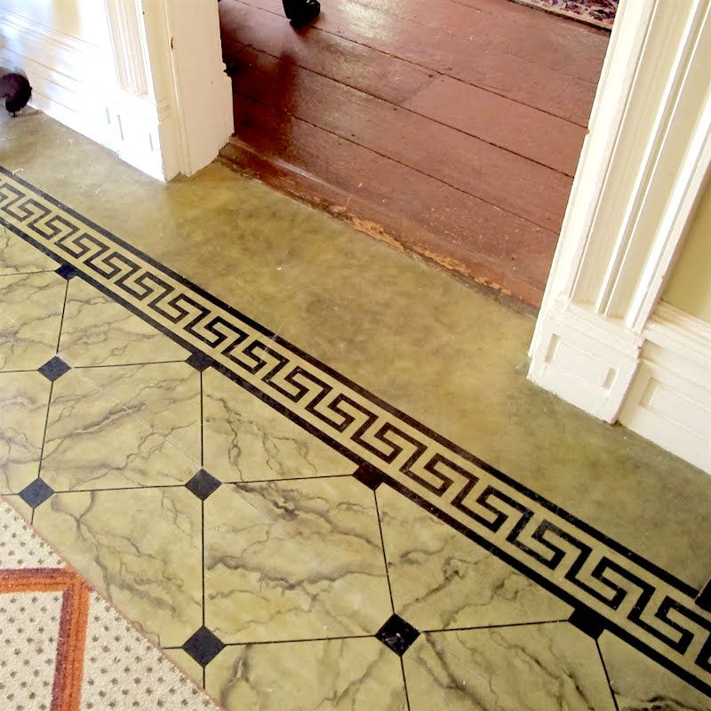 Mismatched or Worn-Out Flooring