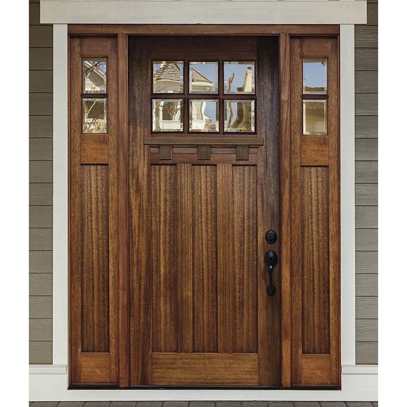 Multi-Paned Entry Doors