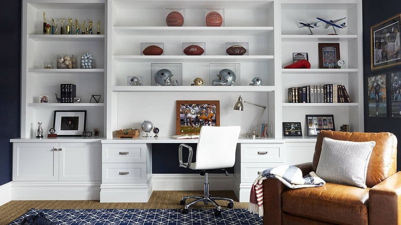 Home Office With Built-Ins