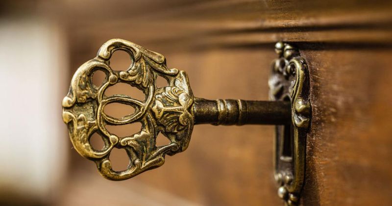 Antique Keys and Locks Collection