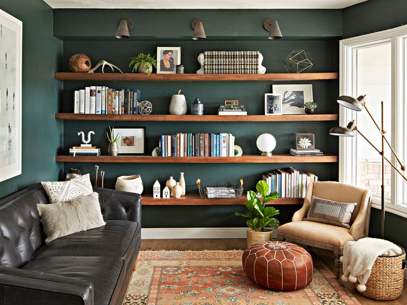 Built-in Bookshelves Command Premium Interest